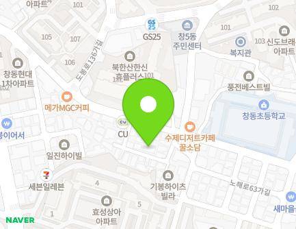 서울특별시 도봉구 해등로16길 52-13 (창동, 창5동어린이집) 지도