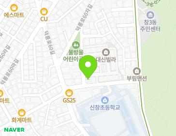 서울특별시 도봉구 덕릉로60차길 9 (창동) 지도