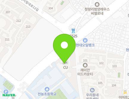 서울특별시 동대문구 사가정로 80 (답십리동, 답십리뉴타운카운티에비뉴) 지도