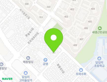 서울특별시 동대문구 천호대로71길 39 (답십리동, 언약교회) 지도