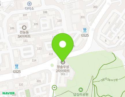 서울특별시 동대문구 전농로10길 80 (답십리동, 청솔2차우성아파트) 지도