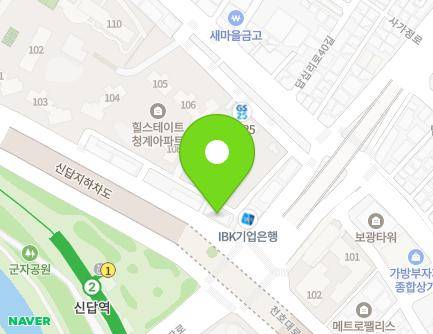 서울특별시 동대문구 천호대로 231 (답십리동) 지도