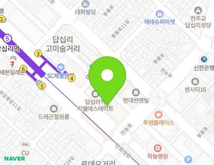 서울특별시 동대문구 천호대로 305 (답십리동) 지도