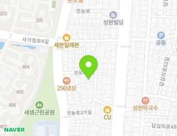 서울특별시 동대문구 전농로3가길 21 (답십리동) 지도