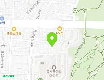 서울특별시 동대문구 답십리로58길 13 (답십리동) 지도