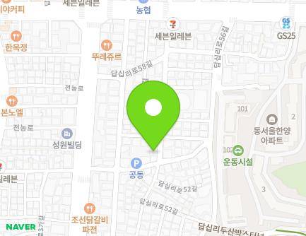 서울특별시 동대문구 답십리로52길 36 (답십리동) 지도