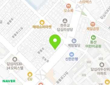 서울특별시 동대문구 전농로 19 (답십리동) 지도