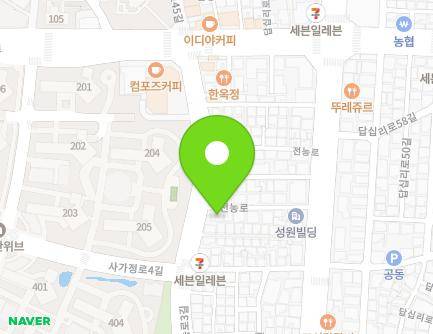 서울특별시 동대문구 전농로 73-17 (답십리동) 지도