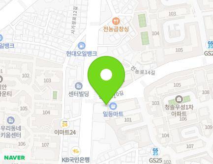 서울특별시 동대문구 전농로 110 (답십리동) 지도