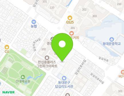 서울특별시 동대문구 답십리로38길 13 (답십리동) 지도