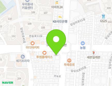 서울특별시 동대문구 답십리로 154 (답십리동) 지도