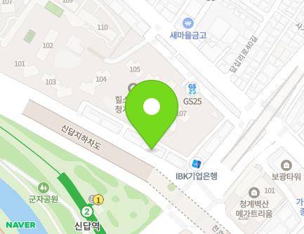서울특별시 동대문구 천호대로 227 (답십리동) 지도