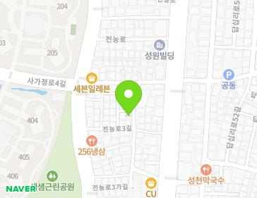 서울특별시 동대문구 전농로3가길 29 (답십리동) 지도
