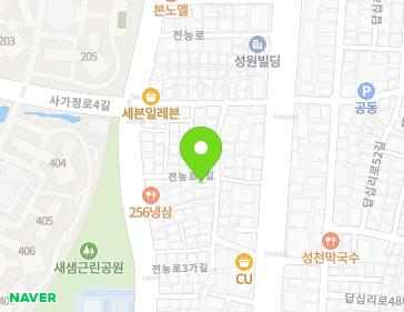 서울특별시 동대문구 전농로3가길 23 (답십리동) 지도