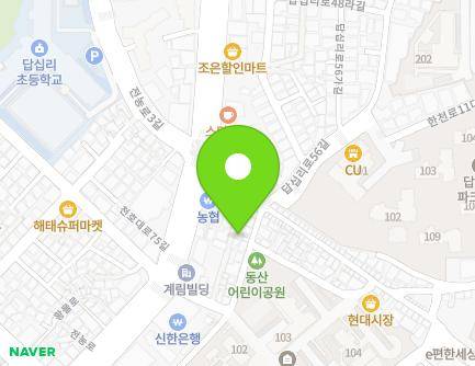 서울특별시 동대문구 전농로2가길 12-1 (답십리동) 지도