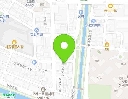 서울특별시 동대문구 난계로28길 70 (신설동) 지도