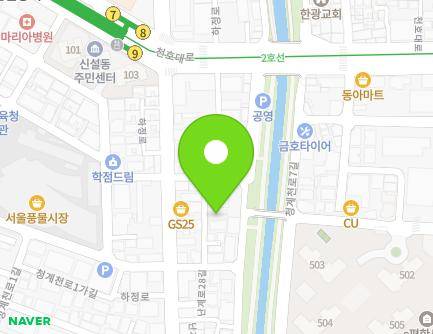 서울특별시 동대문구 난계로28길 69-18 (신설동) 지도