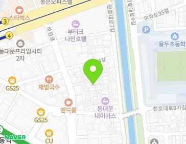 서울특별시 동대문구 하정로2가길 11-2 (신설동) 지도