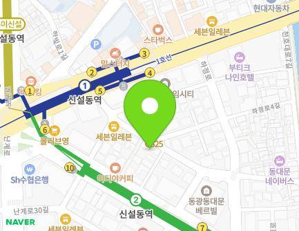 서울특별시 동대문구 왕산로2길 22 (신설동) 서울특별시 동대문구 왕산로2길 22 (신설동) 지도