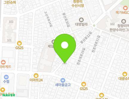 서울특별시 동대문구 고산자로28가길 27 (용두동) 지도