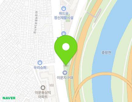 서울특별시 동대문구 한천로 406 (이문동) 지도