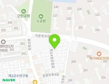 서울특별시 동대문구 천장산로4가길 16 (이문동) 지도