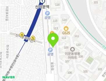 서울특별시 동대문구 한천로 446 (이문동) 지도