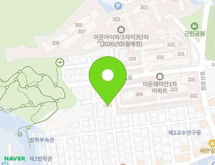 서울특별시 동대문구 천장산로9가길 12-6 (이문동) 지도