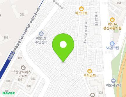 서울특별시 동대문구 외대역동로18길 14-1 (이문동) 지도