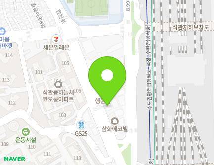 서울특별시 동대문구 한천로 508 (이문동, 서울빌리지) 지도