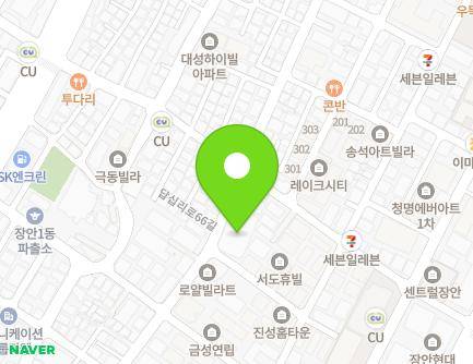 서울특별시 동대문구 답십리로66길 75 (장안동, 장안동392-3주차장) 지도