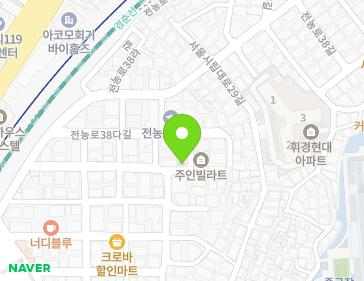 서울특별시 동대문구 전농로38나길 29 (전농동, 전농동근생주택) 지도