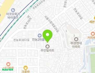 서울특별시 동대문구 전농로38다길 28 (전농동, 주인빌라트) 지도