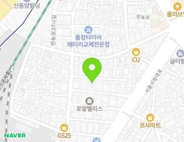 서울특별시 동대문구 서울시립대로25길 17 (전농동, 유영코지빌) 지도