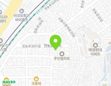 서울특별시 동대문구 전농로38나길 35 (전농동, 해성그랜드빌) 지도