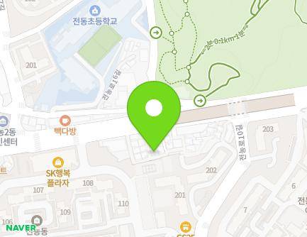 서울특별시 동대문구 사가정로 156-7 (전농동) 지도