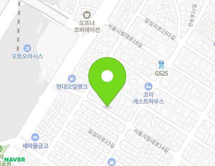 서울특별시 동대문구 서울시립대로14길 19 (전농동) 지도