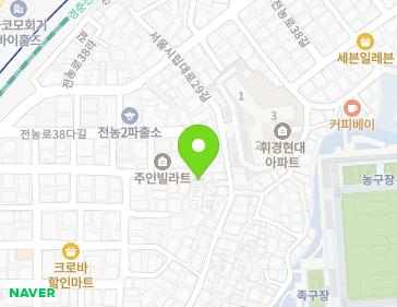 서울특별시 동대문구 전농로38다길 41 (전농동) 지도