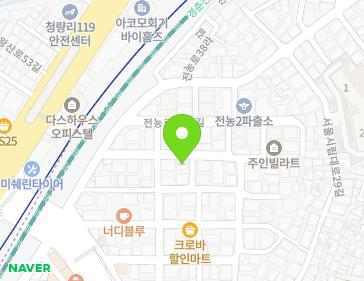 서울특별시 동대문구 전농로38가길 21-3 (전농동) 서울특별시 동대문구 전농로38가길 21-3 (전농동) 지도