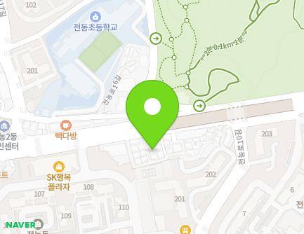 서울특별시 동대문구 사가정로 156-5 (전농동) 지도