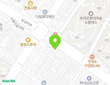 서울특별시 동대문구 답십리로 64 (전농동) 지도