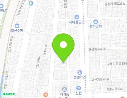 서울특별시 동대문구 약령동길 125 (제기동) 지도