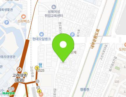 서울특별시 동대문구 회기로4길 13 (제기동) 지도