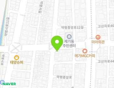 서울특별시 동대문구 약령시로 68 (제기동) 지도
