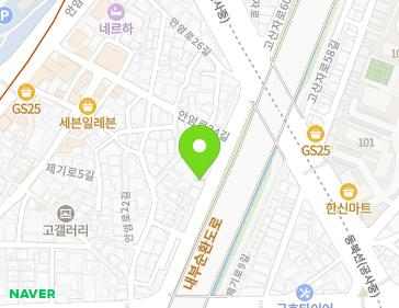 서울특별시 동대문구 제기로7길 21 (제기동) 지도
