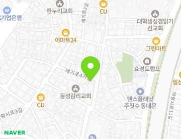 서울특별시 동대문구 제기로6길 34 (제기동) 지도