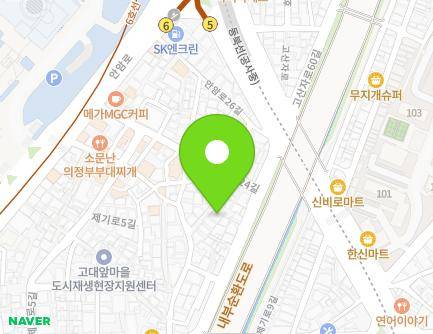 서울특별시 동대문구 안암로22길 29-6 (제기동) 지도
