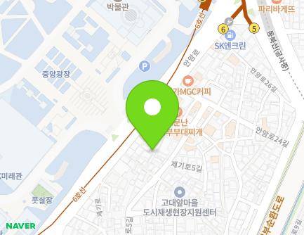 서울특별시 동대문구 안암로20길 7-5 (제기동) 지도