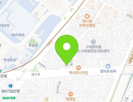 서울특별시 동대문구 제기로 9-2 (제기동) 지도