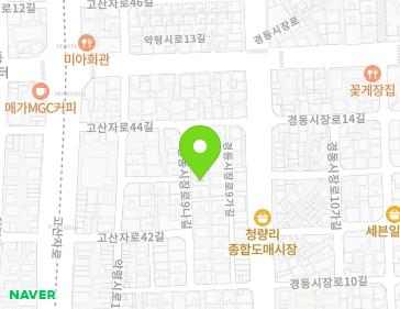 서울특별시 동대문구 경동시장로9나길 20 (제기동) 지도